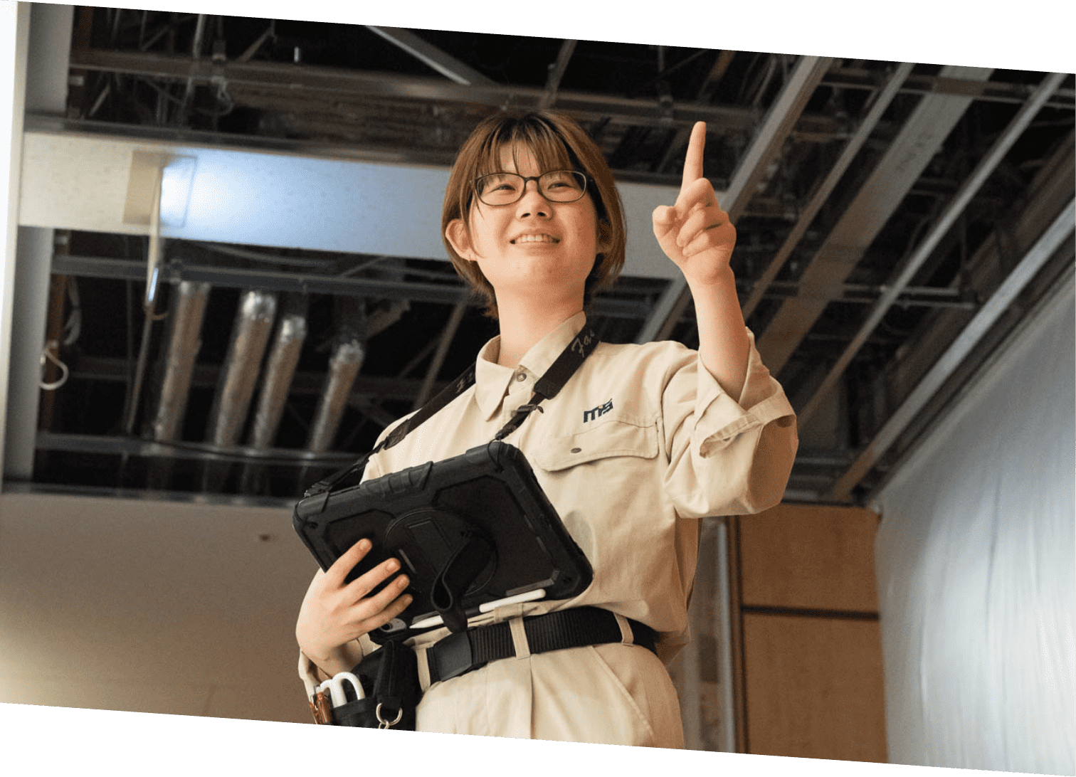 仕事をしている社員