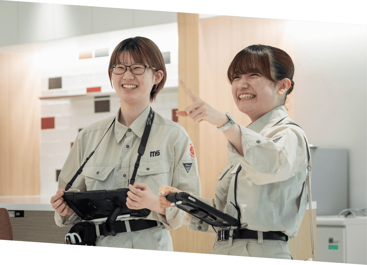 仕事をしている社員